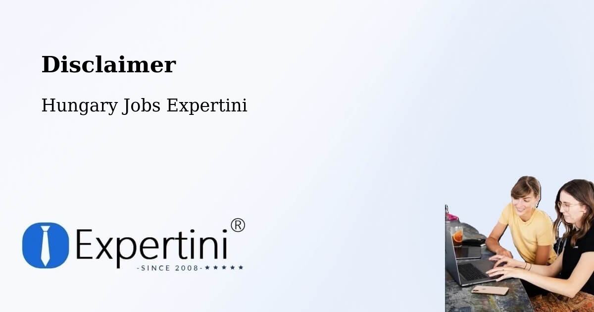 Disclaimer – Bátya - Hungary Jobs Expertini
